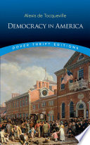 Cover of Democracy in America by Alexis de Tocqueville - Business and Economics Book