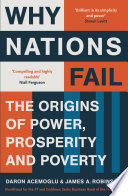 Cover of Why Nations Fail by Daron Acemoglu, James A. Robinson - Business and Economics Book