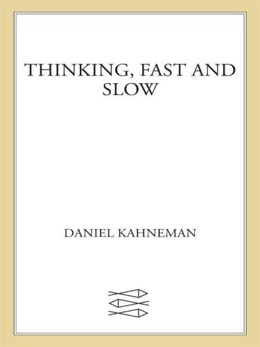 Cover of Thinking, Fast and Slow by Daniel Kahneman - Business and Economics Book